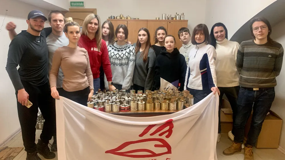 Первое совместное волонтёрское мероприятие тиновцев с волонтёрами ОАО&nbsp;«РЖД»