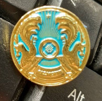Значок символ Казахстана
