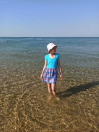 Летом на Черное море.