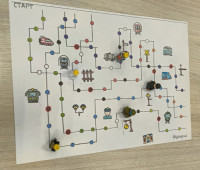 Настольная игра "Пассажиры Страны железных дорог"