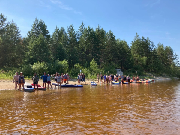 Сплав на байдарках в хорошей компании - прекрасное приключение!