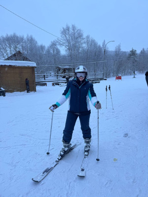 Мой первый лыжный опыт