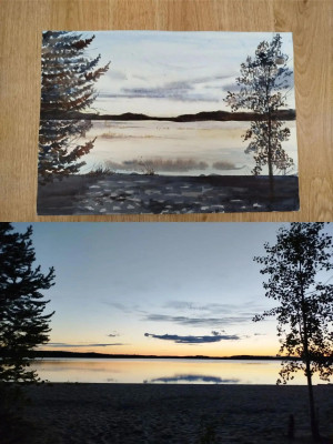 Я увлекаюсь, пейзажной фотографией