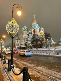 Моя первая поездка в большой город-Москва