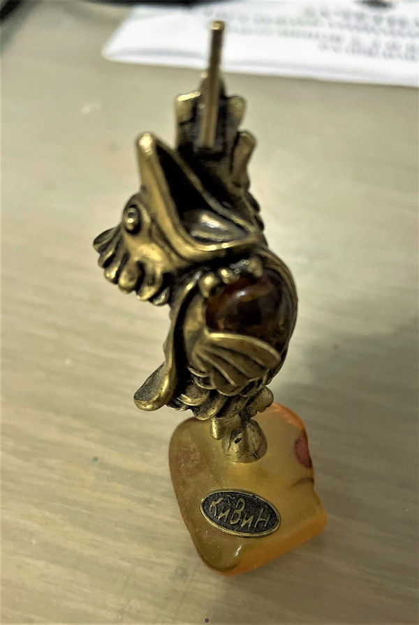 Необычная птичка 