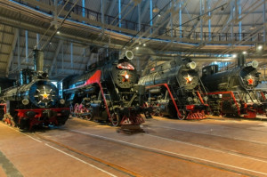 Посещение Музея железных дорог России, город Санкт-Петербург