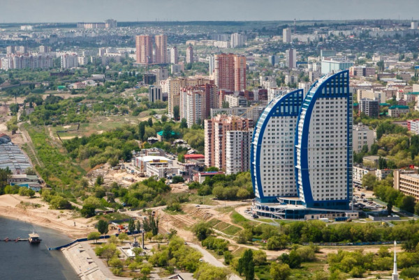 Мой родной Волгоград.