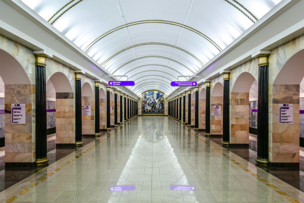 Петербургский Метрополитен -- места , станции , красота!