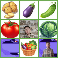 Ролик на тему "Урожай" для использования в работе с детьми с ОВЗ.