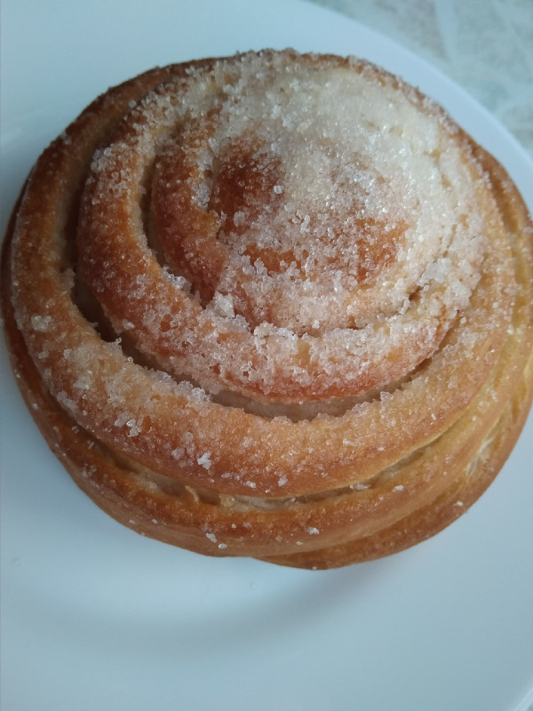 Плюшки с сахаром