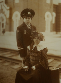 «Паровозное депо Подмосковная» - железнодорожный портал в 1901 год...