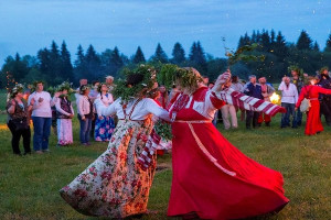 «Городушки» или как в Козельском районе Петров день праздновали