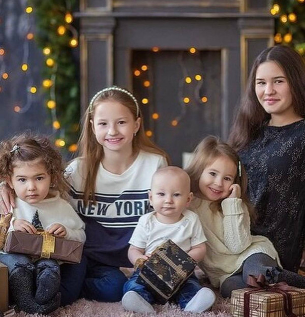 Новый год в кругу самых близких и родных.